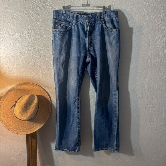 Ariat M4 Relaxed Boot Cut Jeans, Men's Size 36x32 - Picture 1 of 10